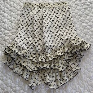 Altuzzarra Silk Mini Skirt Size 34 (US 2)